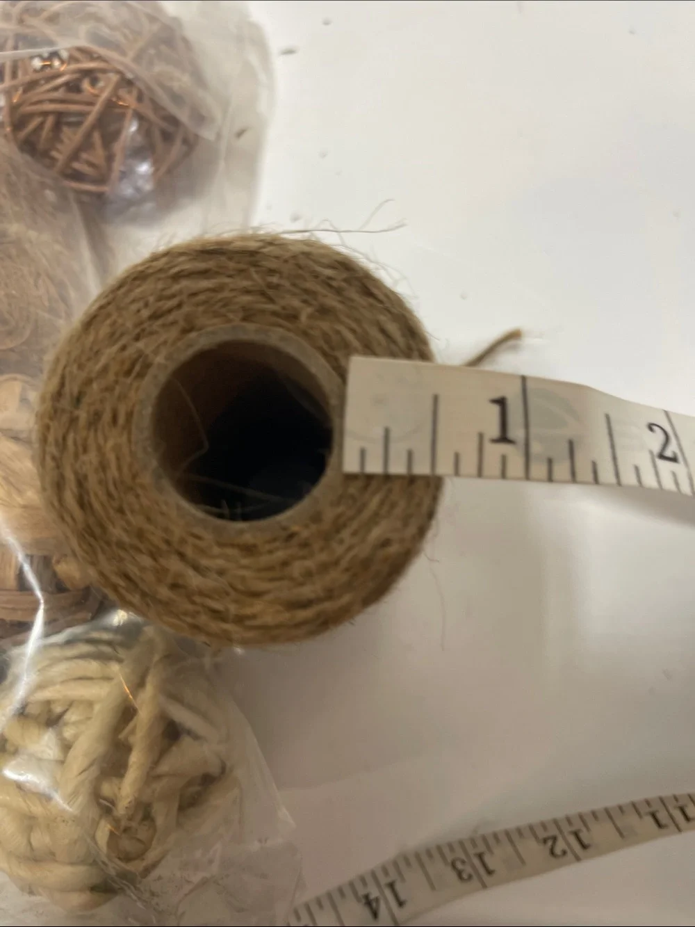 5/$25 DIY Toys or Decor Fun Natural Jute Twine and Decorative Rattan Balls